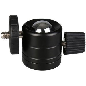 Falcon Eyes Mini Balhoofd Zwart MPH-2 1/4" en 3/8" schroefdraad
