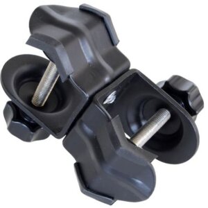 Falcon Eyes buisklem CLD-35 voor 2 buisjes max. 35 mm dikte Rubber afdekking