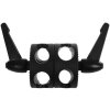Falcon Eyes dubbele buisklem EC-28 voor buizen van 19-22-25-28 mm 80 mm
