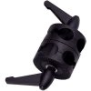 Falcon Eyes dubbele buisklem EC-28 voor buizen van 19-22-25-28 mm 80 mm