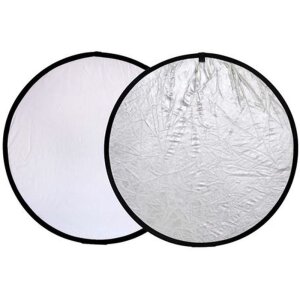 Falcon Eyes reflector CFR-42S zilver-wit 107 cm
