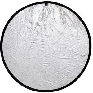 Falcon Eyes reflector CFR-42S zilver-wit 107 cm