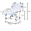 Schiettafel Falcon Eyes ST-0613T 60x130