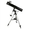 Byomic Reflector Telescoop G 114-900 EQ-SKY Astronomie Beginner Zwart