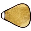 StudioKing Reflector CRGGS60 Goud Zilver met handvat 60 cm
