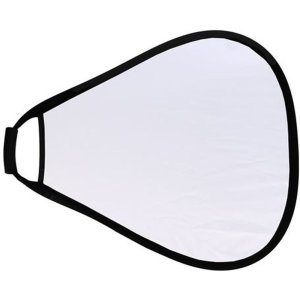 StudioKing Reflector CRGSW60 Zilver Wit met handvat 60 cm