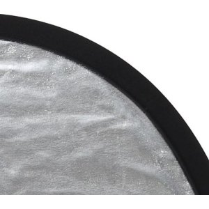 StudioKing Reflector CRGSW60 Zilver Wit met handvat 60 cm