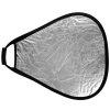 StudioKing Reflector CRGSW60 Zilver Wit met handvat 60 cm
