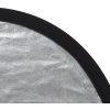 StudioKing Reflector CRGSW60 Zilver Wit met handvat 60 cm