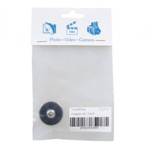 StudioKing Spigot verloopadapter MC-1061 1/4" Vrouwelijk 3/8" Mannelijk