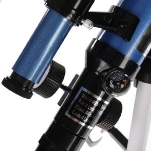 Byomic Junior Telescoop 40-400x Astronomie Beginner Blauw met Statief