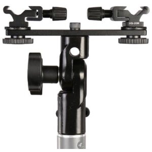 Falcon Eyes CLD-14A Tilting Bracket met 2 hot shoe...