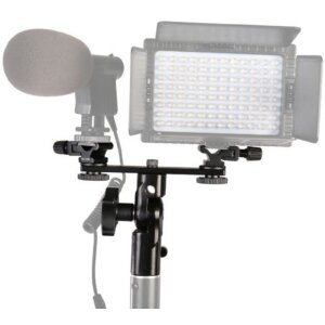 Falcon Eyes CLD-14A Tilting Bracket met 2 hot shoe adapters HS-20M