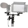 Falcon Eyes CLD-14A Tilting Bracket met 2 hot shoe adapters HS-20M