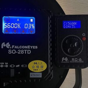 Falcon Eyes LED afstandsbediening RC-6