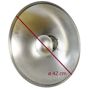 StudioKing SK-BD420 Beauty Dish Zilver 42 cm met honingraat