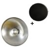 StudioKing SK-BD420 Beauty Dish Zilver 42 cm met honingraat