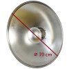 StudioKing Beauty Dish SK-BD700 Zilver 70cm met honingraat