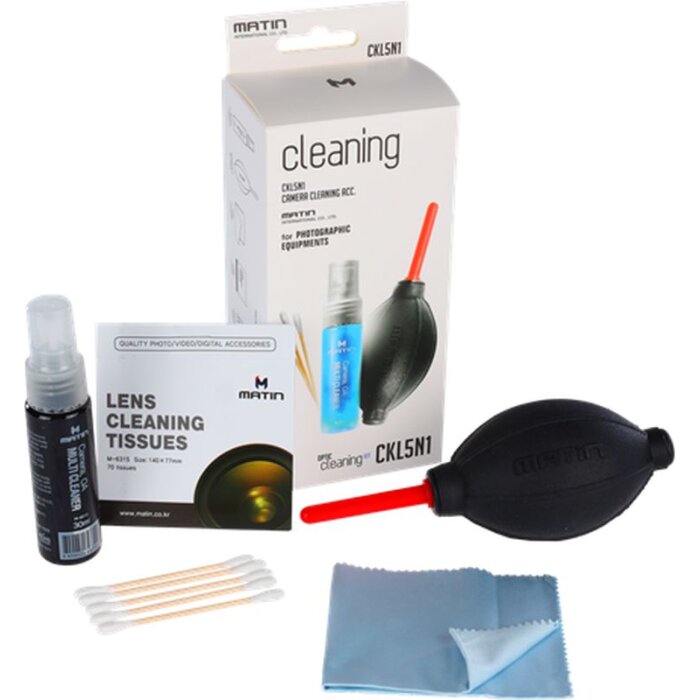 Matin CKL5N1 Reinigingsset Hurricane 5-delig 30ml 15x18cm