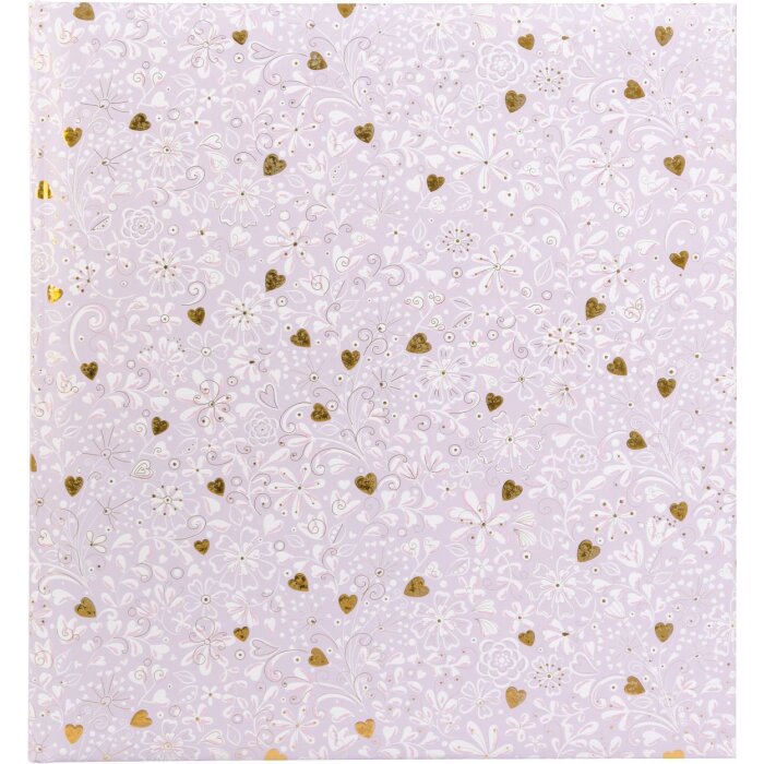 Goldbuch fotoalbum Finamente lila 30x31 cm 60 paginas met glassine
