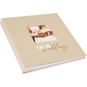 Goldbuch trouwalbum OUR bruiloft 30x31 cm 60 witte paginas