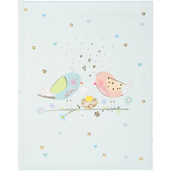 Goldbuch baby dagboek Loving Birds Boy 21x28 cm 44 paginas