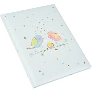 Goldbuch baby dagboek Loving Birds Boy 21x28 cm 44 paginas