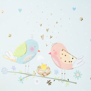 Goldbuch baby dagboek Loving Birds Boy 21x28 cm 44 paginas