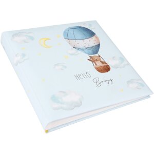 Goldbuch babyalbum Ballonreis Jongen 30x31 cm 60 witte paginas