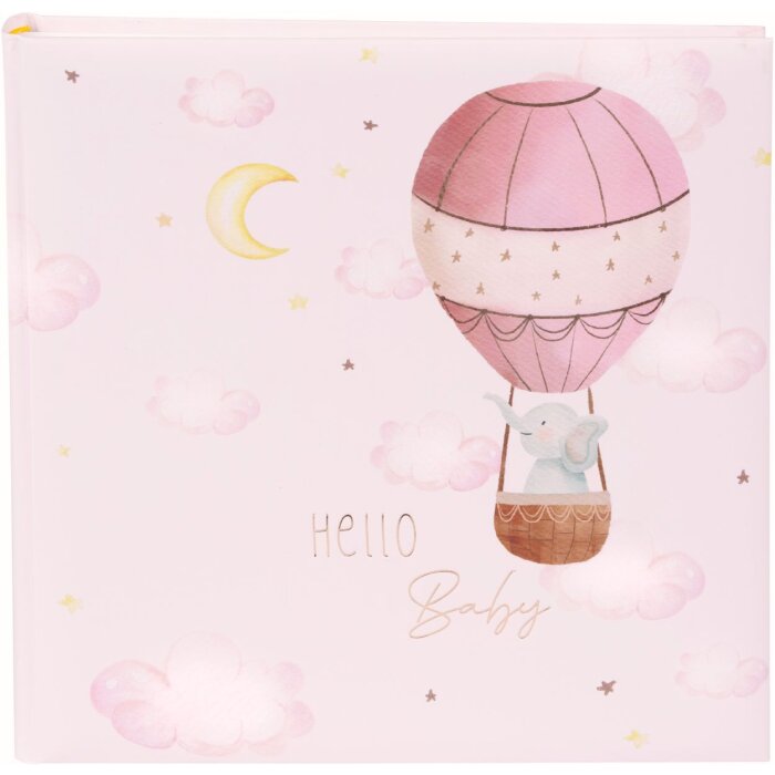 Goldbuch babyalbum Ballon Reis Meisje 30x31 cm 60 paginas glassine