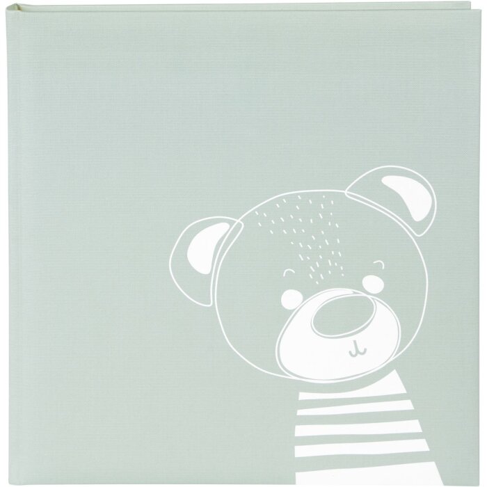 Goldbuch babyalbum Eddy blauw 30x31 cm 60 witte paginas natuurpapier
