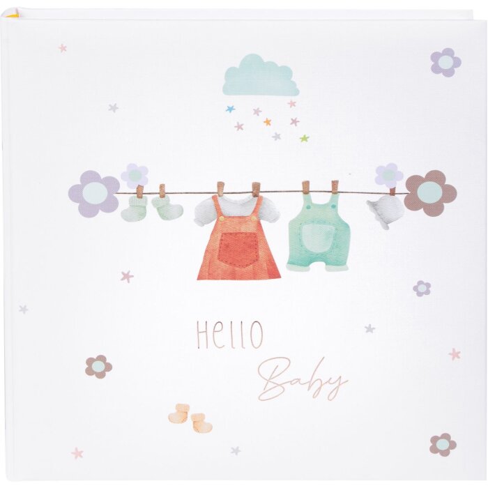 Goldbuch babyalbum Fable Fashion 30x31 cm 60 witte paginas
