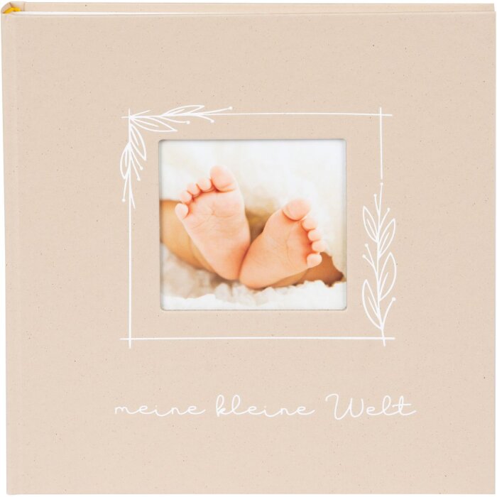 Goldbuch babyalbum mijn kleine wereld 30x31 cm 60 witte paginas