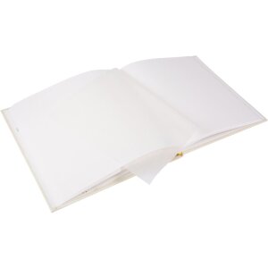 Goldbuch babyalbum Toy Zoo 30x31 cm 60 witte paginas dierenmotief zilver reliëf