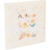 Goldbuch babyalbum Toy Zoo 30x31 cm 60 witte paginas dierenmotief zilver reliëf