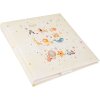 Goldbuch babyalbum Toy Zoo 30x31 cm 60 witte paginas dierenmotief zilver reliëf