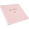 Goldbuch babyalbum hello.baby rosé 30x31 cm 60 witte paginas