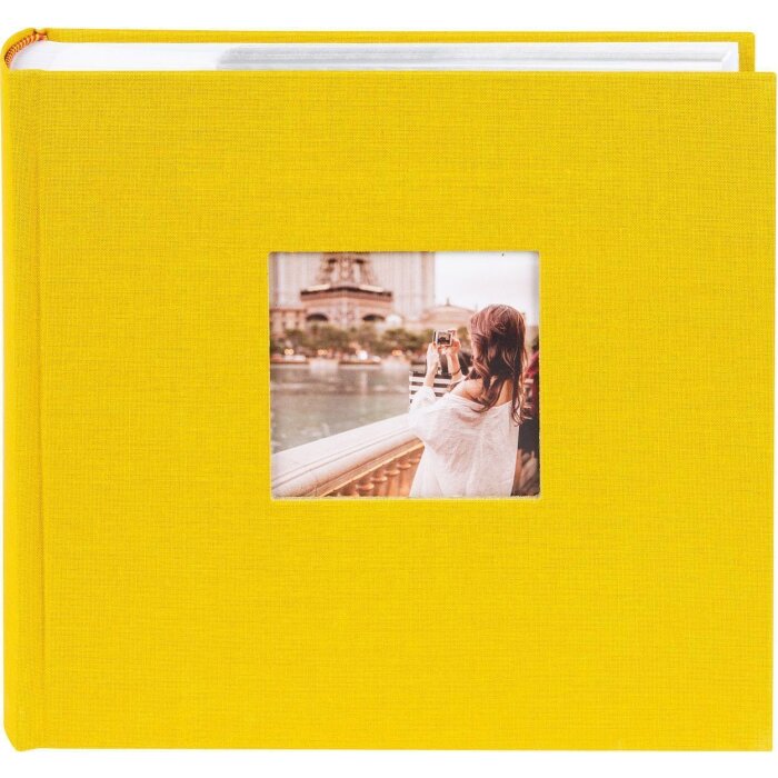 Goldbuch memoboek Bella Vista mosterd 200 fotos 10x15 cm