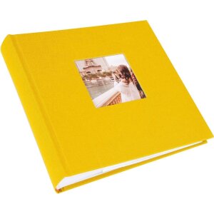 Goldbuch memoboek Bella Vista mosterd 200 fotos 10x15 cm