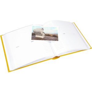 Goldbuch memoboek Bella Vista mosterd 200 fotos 10x15 cm