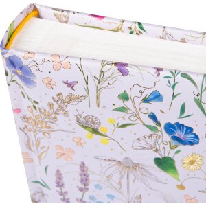 Goldbuch fotoalbum Summer Meadow lila 25x25 cm 60 witte paginas
