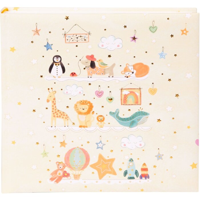 Goldbuch fotoalbum Toy Zoo 25x25 cm 60 witte paginas met glassine