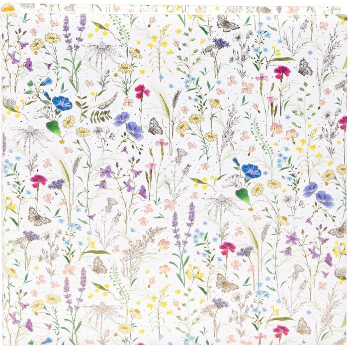 Goldbuch motief fotoalbum Summer Meadow wit 30x31 cm 60 witte paginas