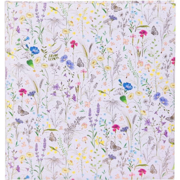 Goldbuch motief fotoalbum Summer Meadow lila 30x31 cm 60 witte paginas