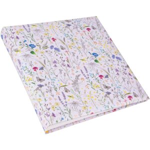 Goldbuch motief fotoalbum Summer Meadow lila 30x31 cm 60 witte paginas