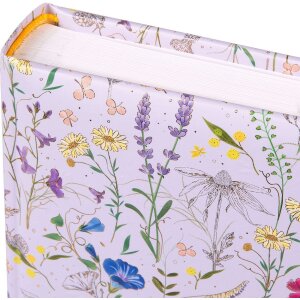 Goldbuch motief fotoalbum Summer Meadow lila 30x31 cm 60 witte paginas