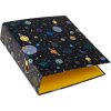 Goldbuch motief map Universe 2 rings mechanisme 5 cm rug DIN A4 Goud