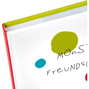 Goldbuch vriendenboek Monster 15x21 cm 88 geïllustreerde paginas