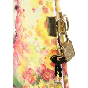 Goldbuch agenda met slot Akira 16,5x16,5 cm 96 witte paginas