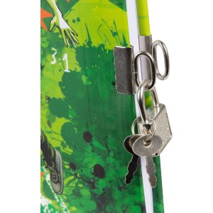 Goldbuch agenda met slot Stürmer 16,5x16,5 cm 96 witte paginas